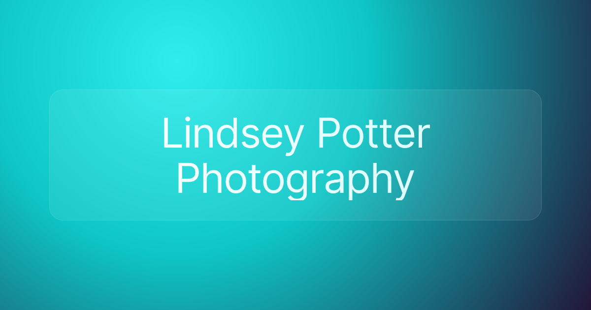 Lindsey Potter Photography