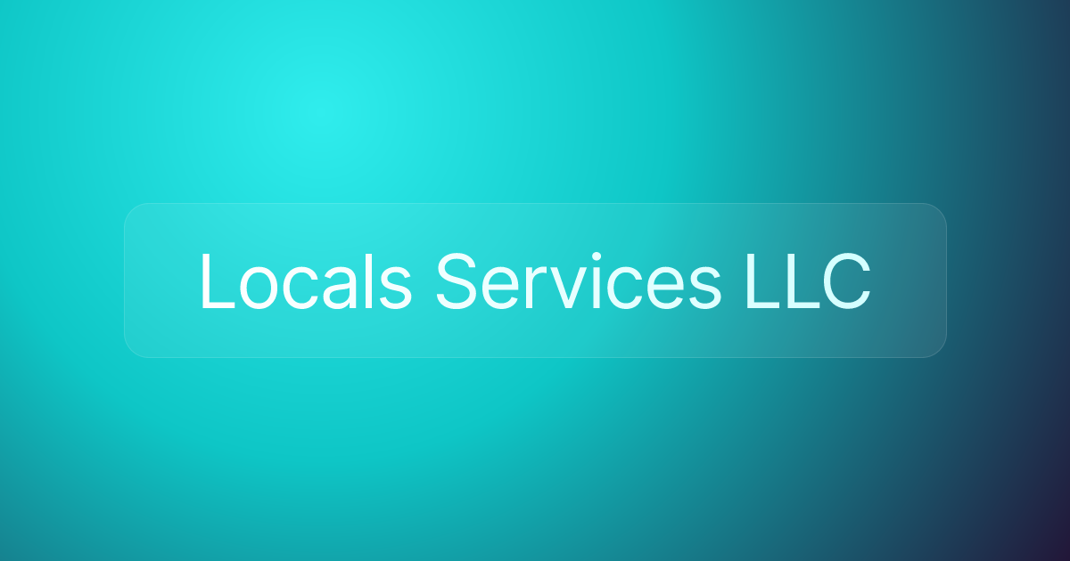 Locals Services LLC