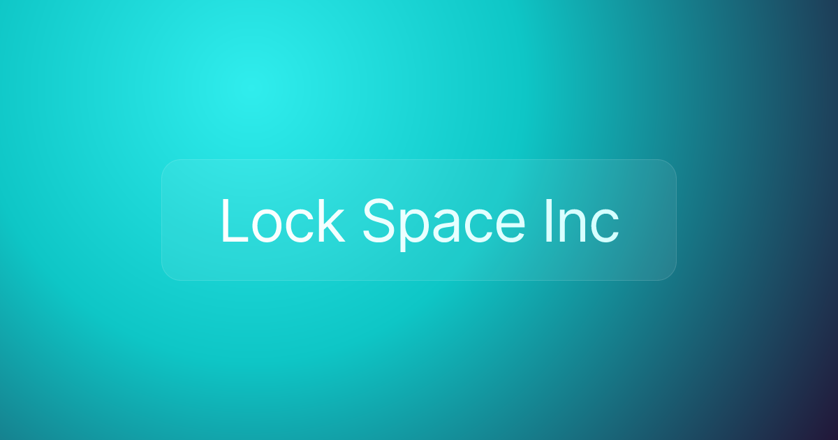 Lock Space Inc