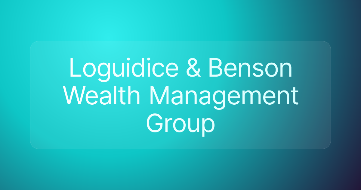 Loguidice & Benson Wealth Management Group