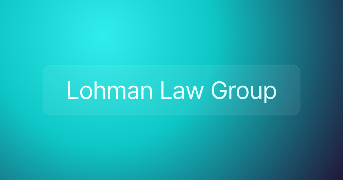 Lohman Law Group