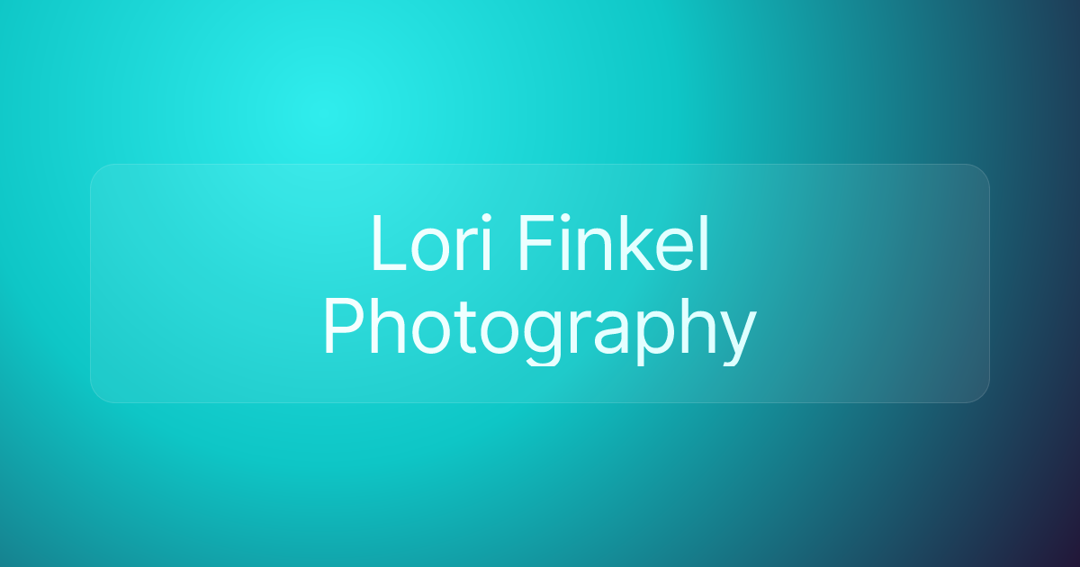 Lori Finkel Photography