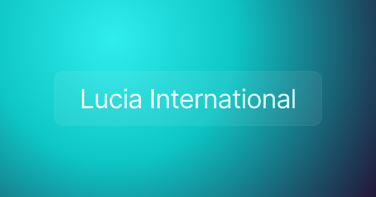 Lucia International