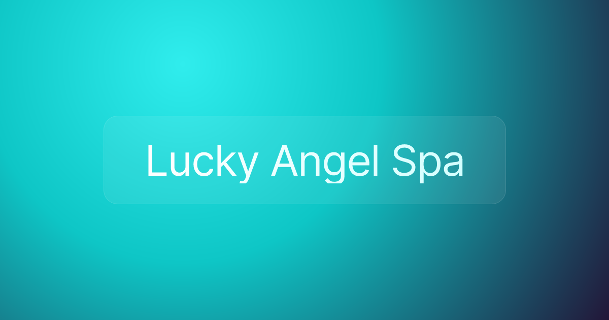 Lucky Angel Spa