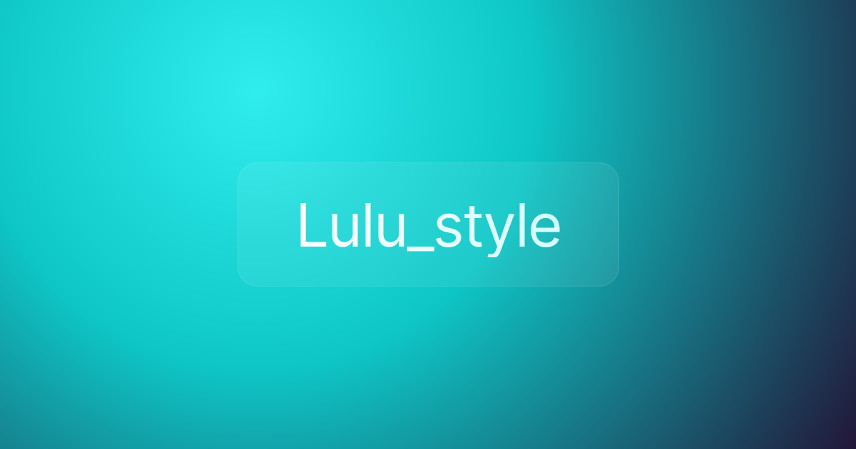 Lulu_style