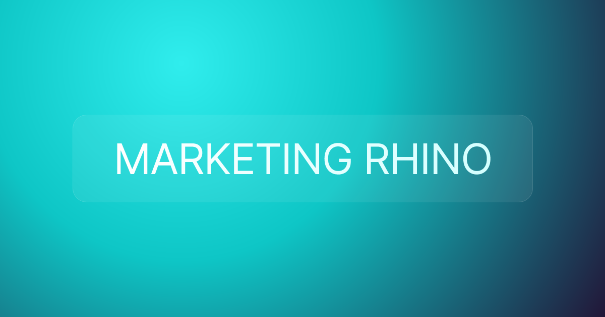 MARKETING RHINO