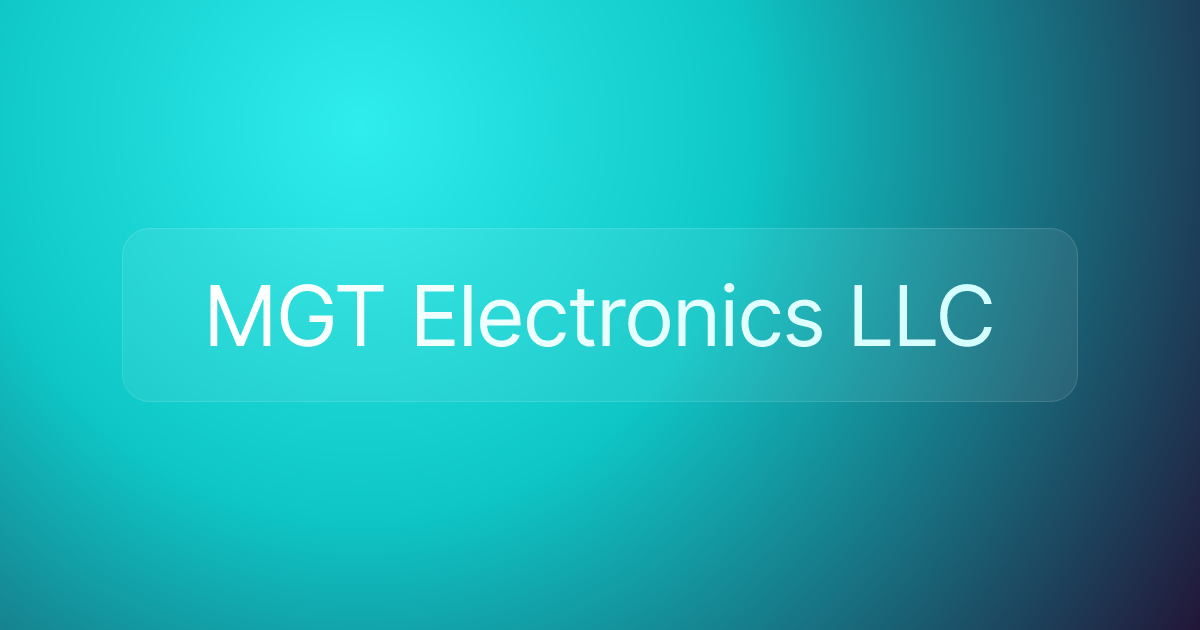 MGT Electronics LLC
