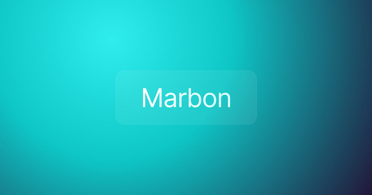 Marbon
