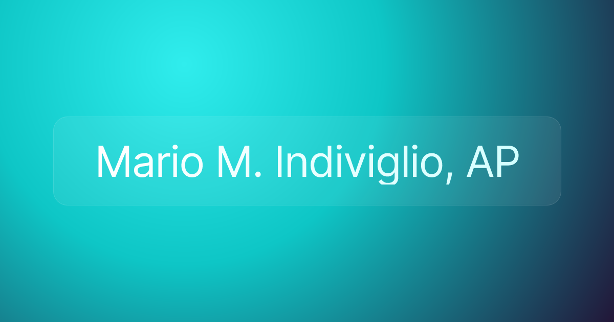 Mario M. Indiviglio, AP