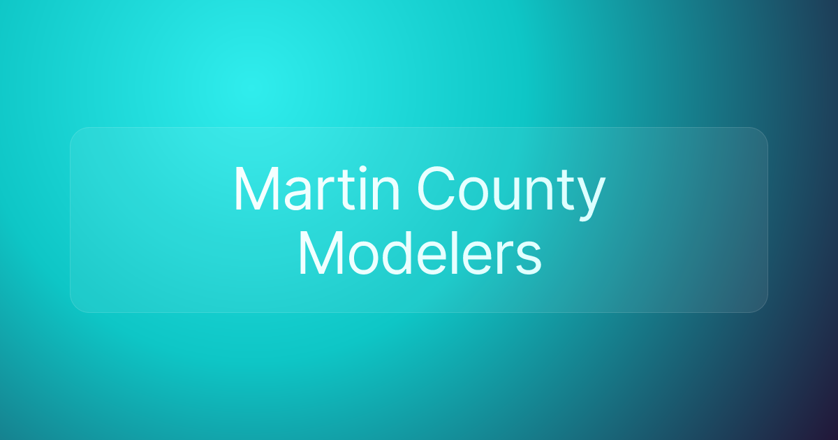 Martin County Modelers