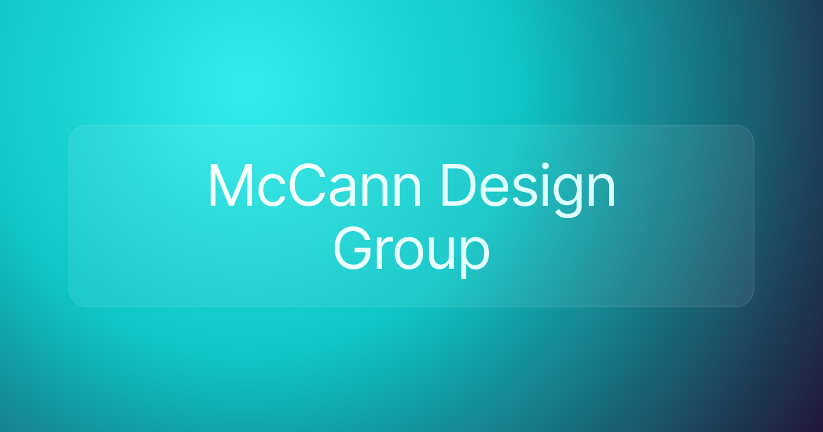 McCann Design Group
