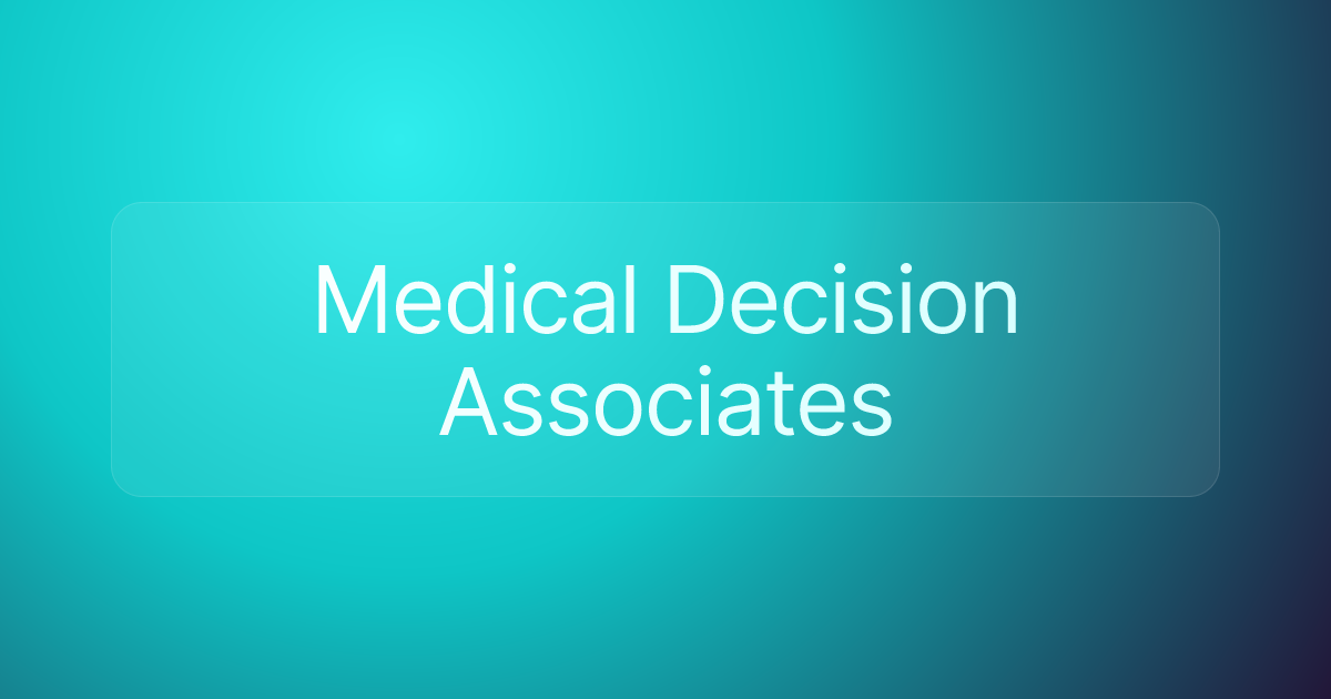 Medical Decision Associates