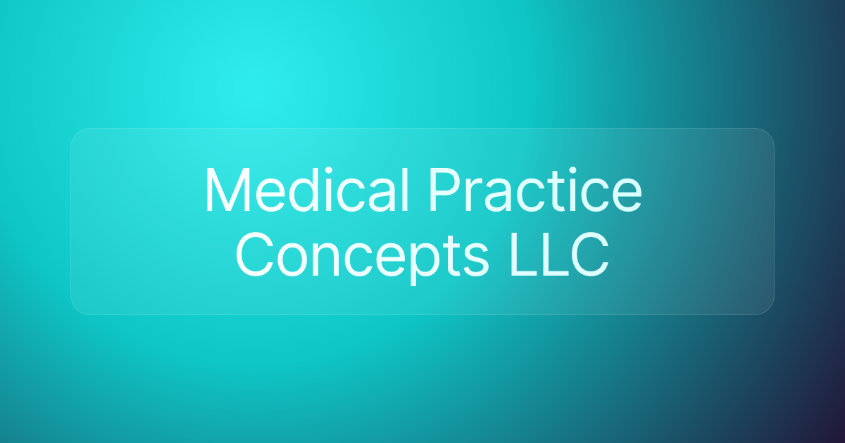 Medical Practice Concepts LLC