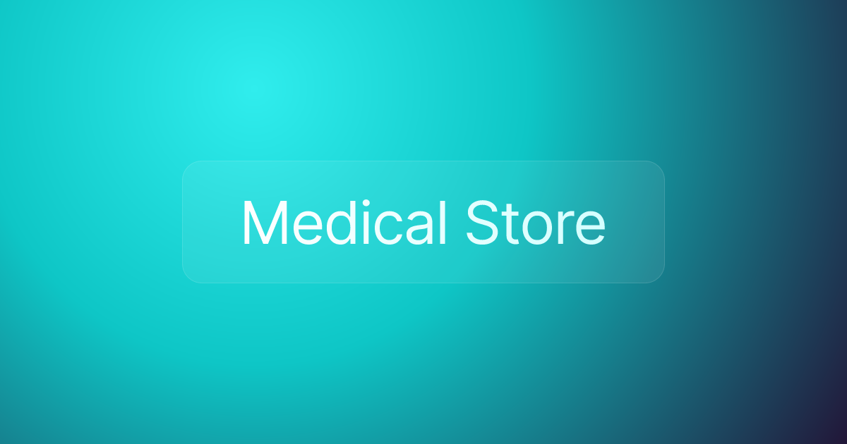 Medical Store