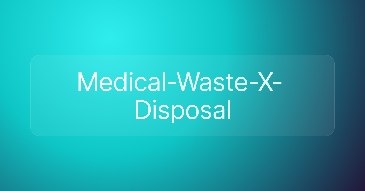 Medical-Waste-X-Disposal