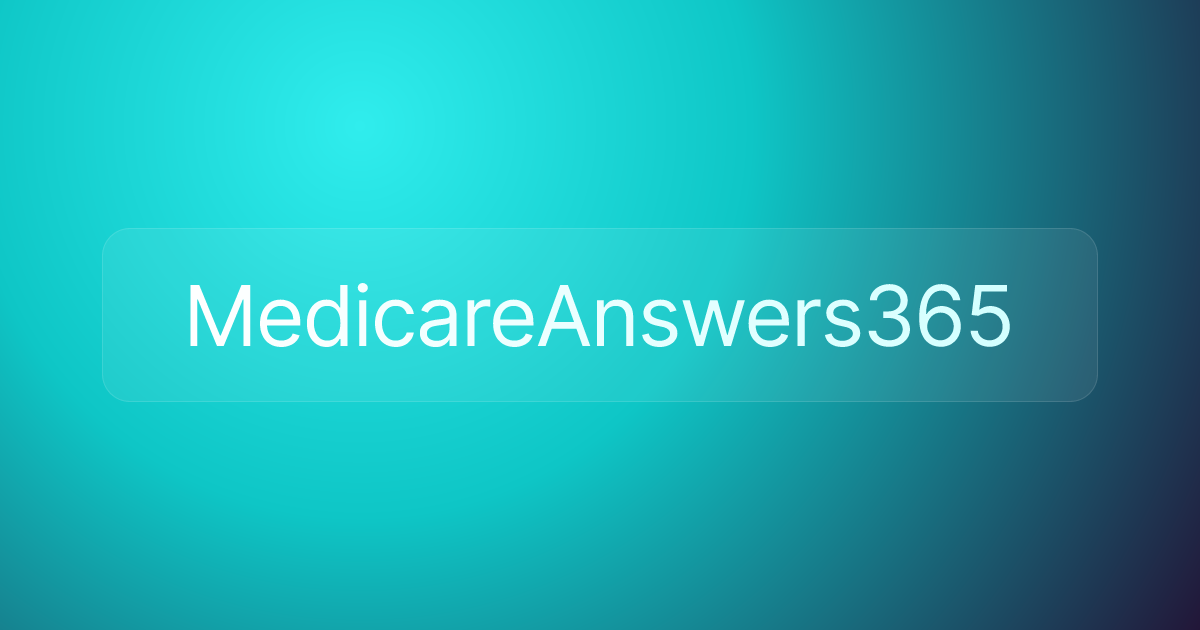 MedicareAnswers365