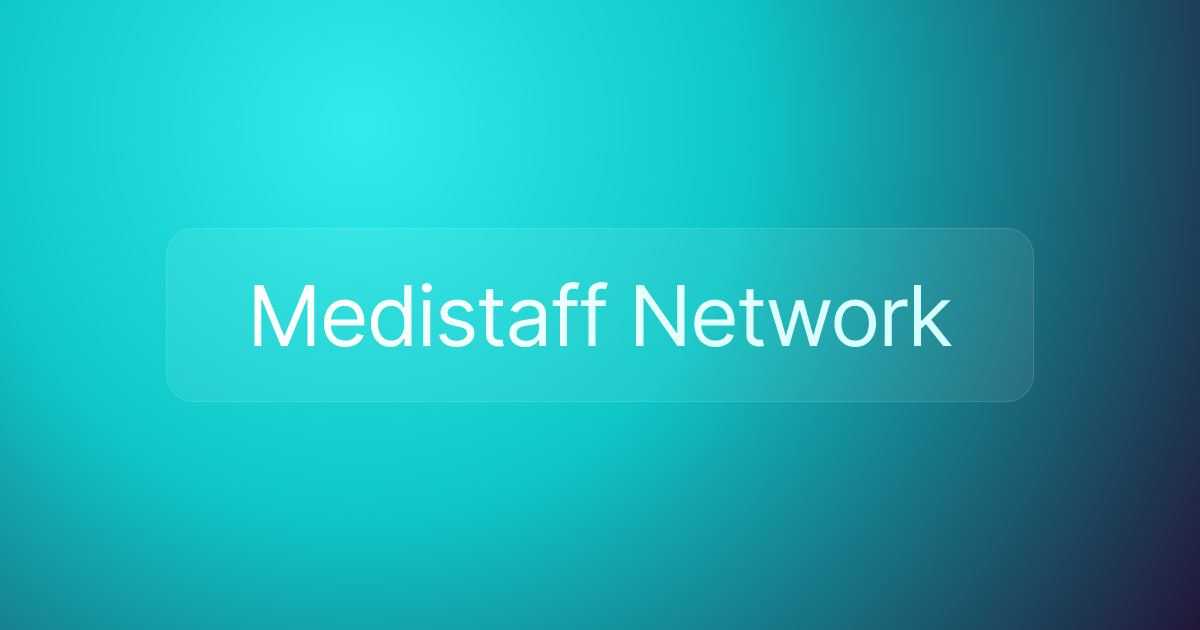 Medistaff Network