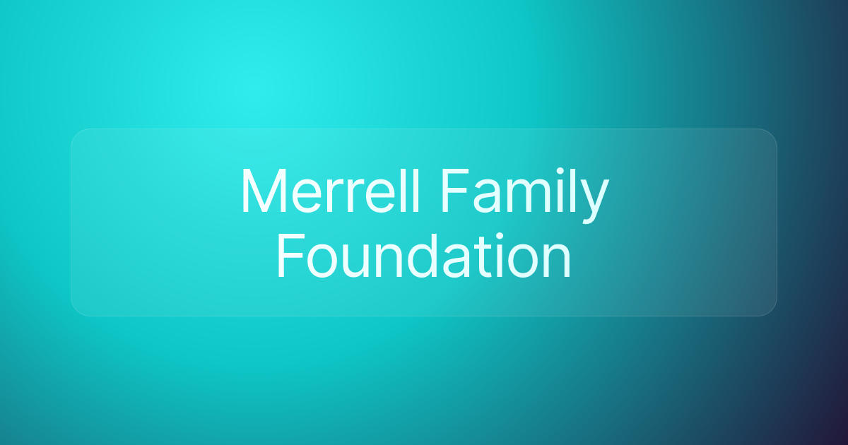 Merrell Family Foundation