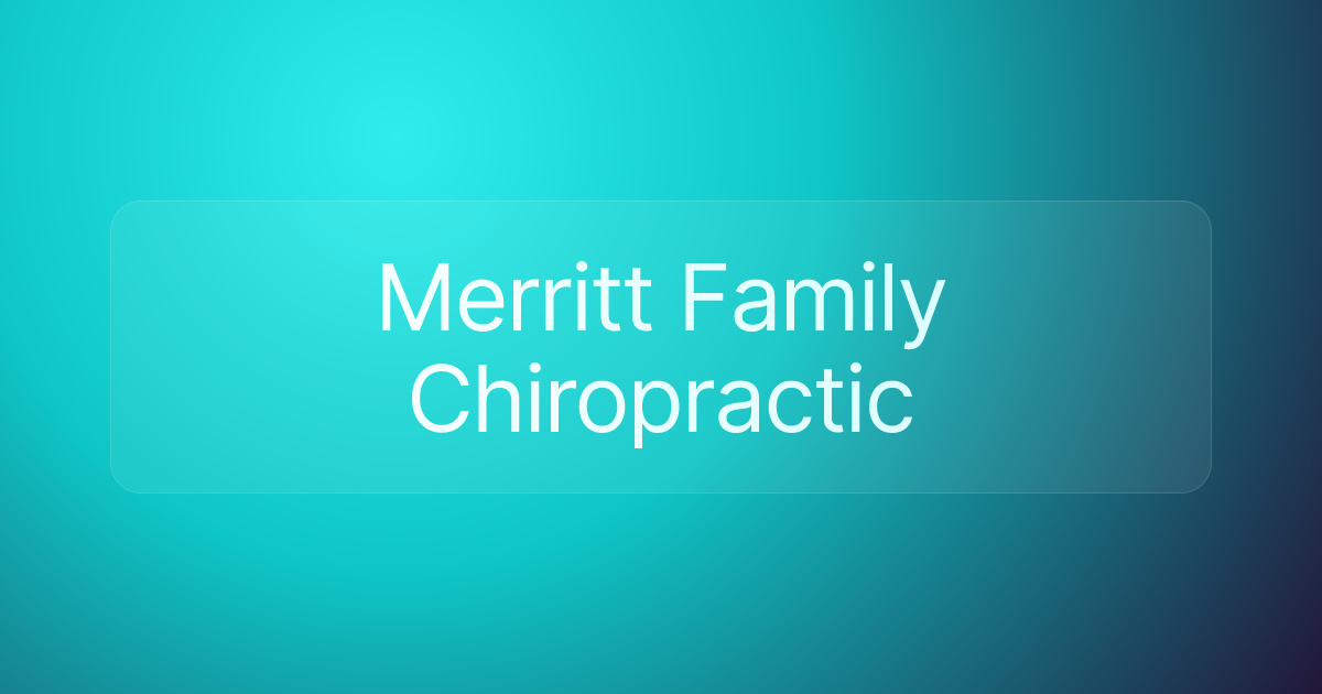 Merritt Family Chiropractic