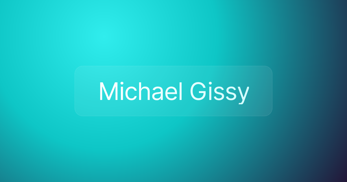 Michael Gissy