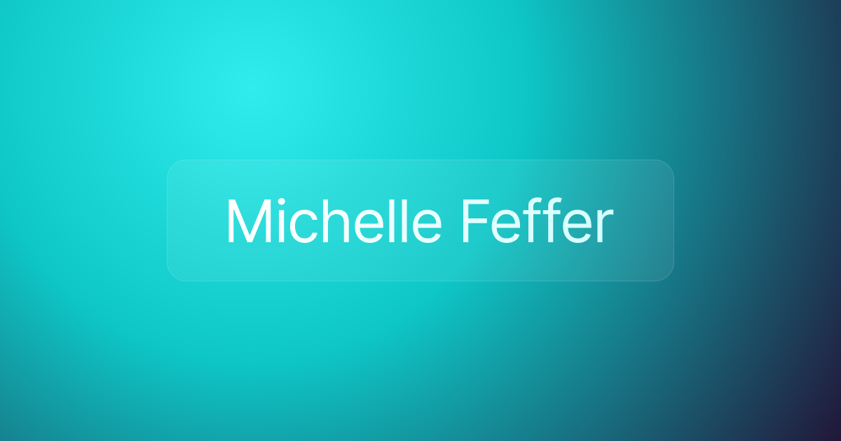 Michelle Feffer