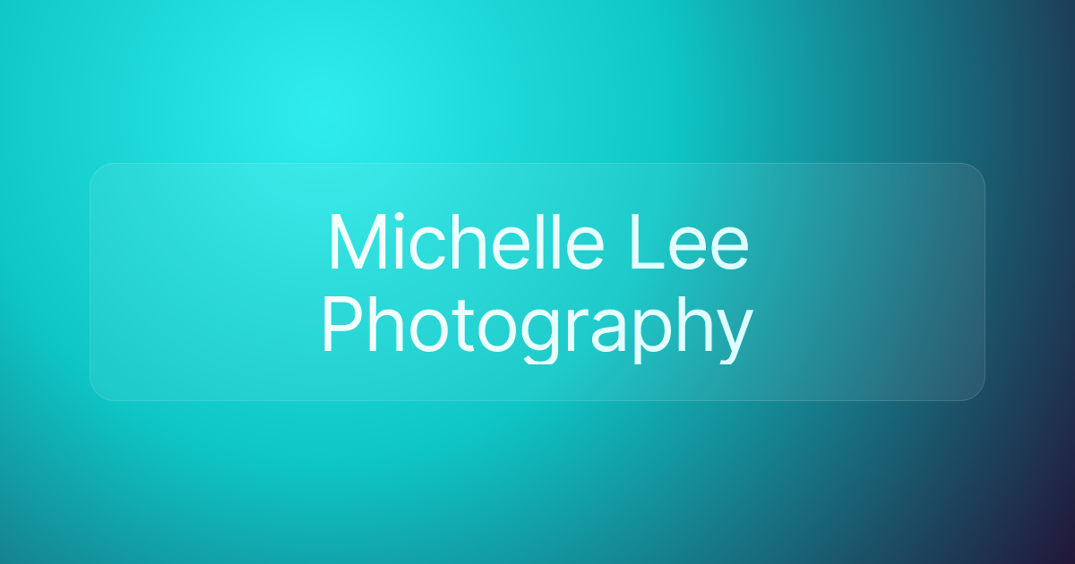 Michelle Lee Photography