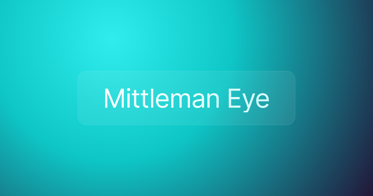 Mittleman Eye