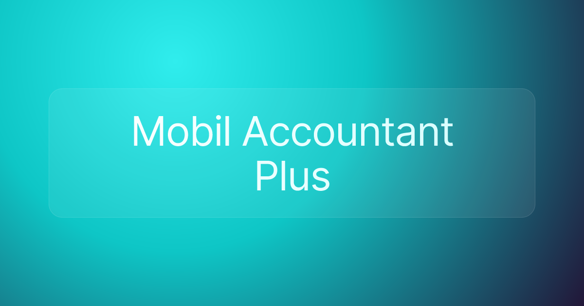 Mobil Accountant Plus