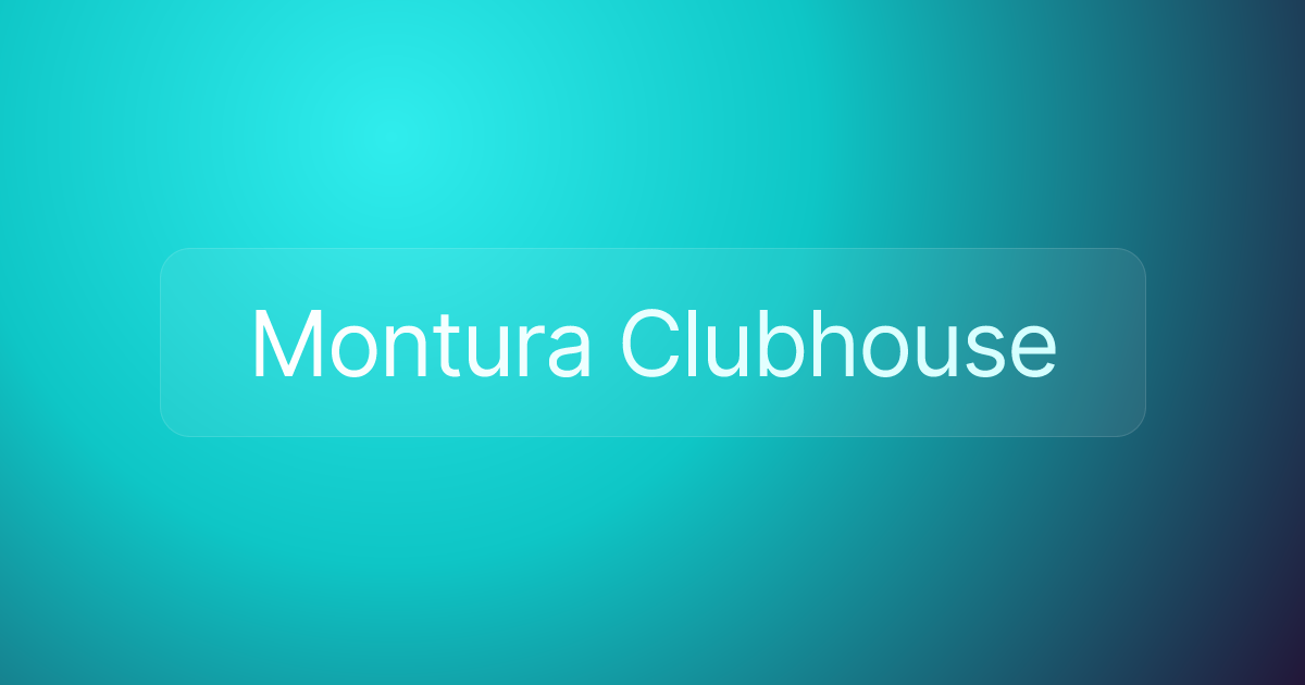 Montura Clubhouse