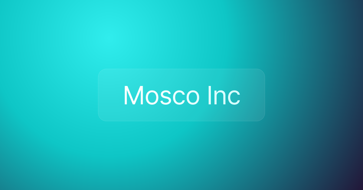 Mosco Inc