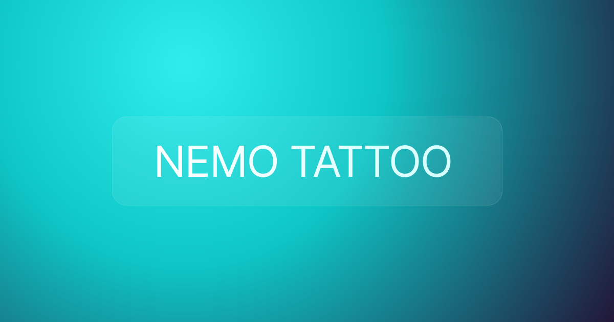 NEMO TATTOO