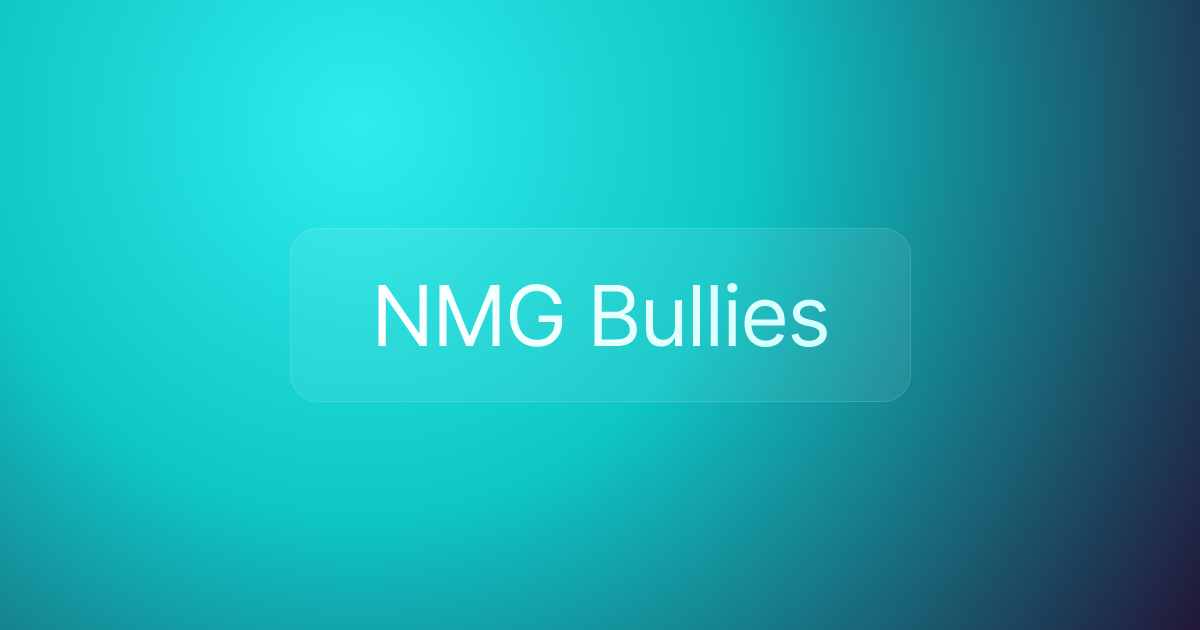 NMG Bullies