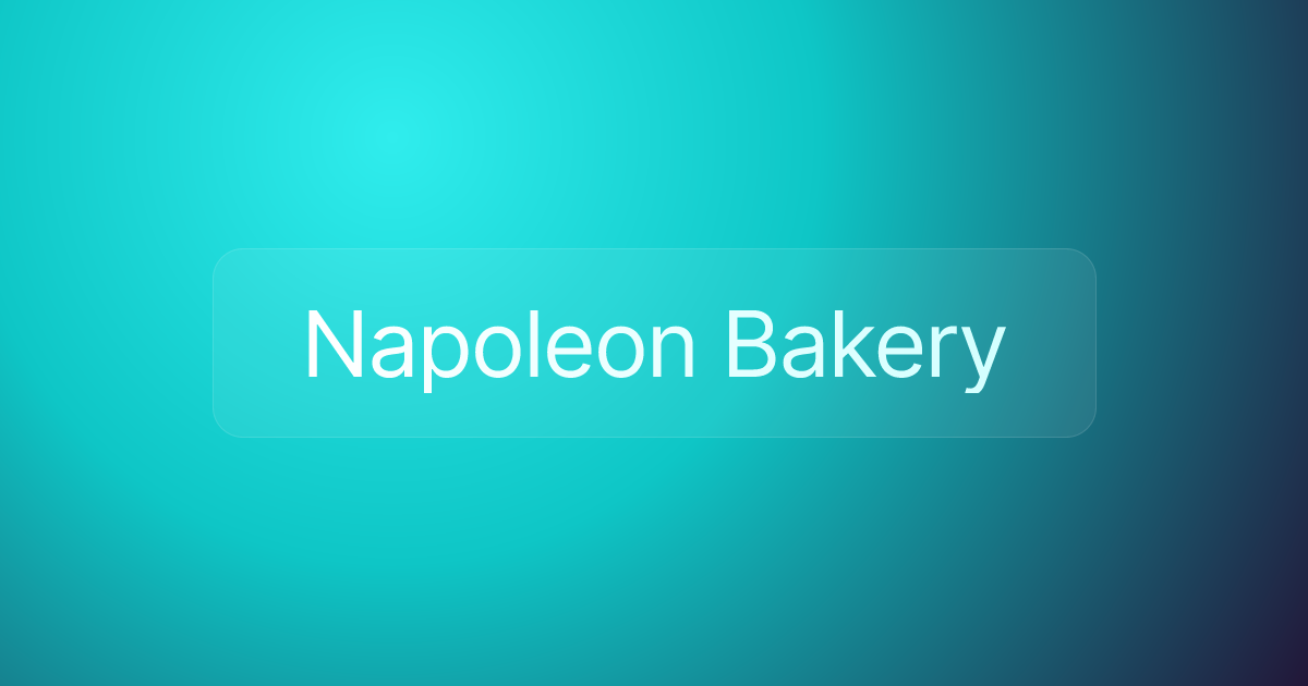 Napoleon Bakery