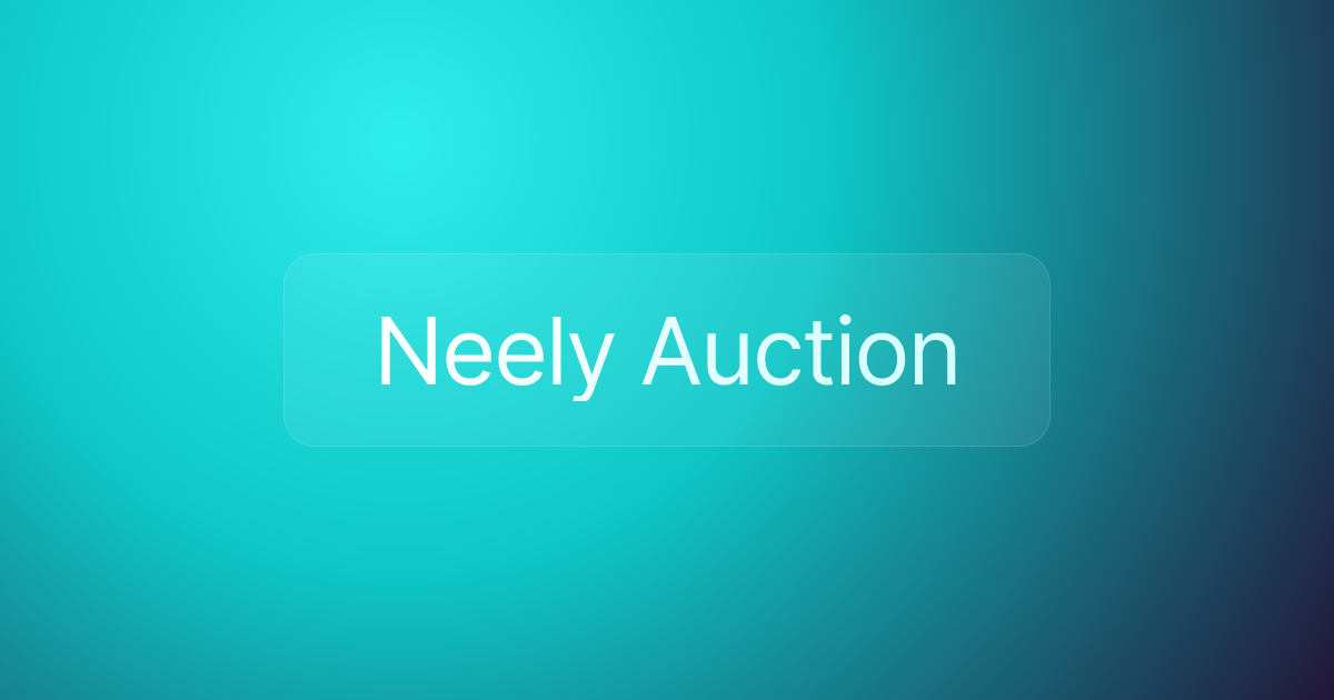 Neely Auction