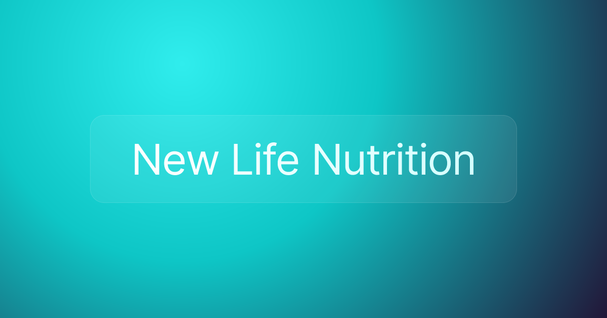 New Life Nutrition