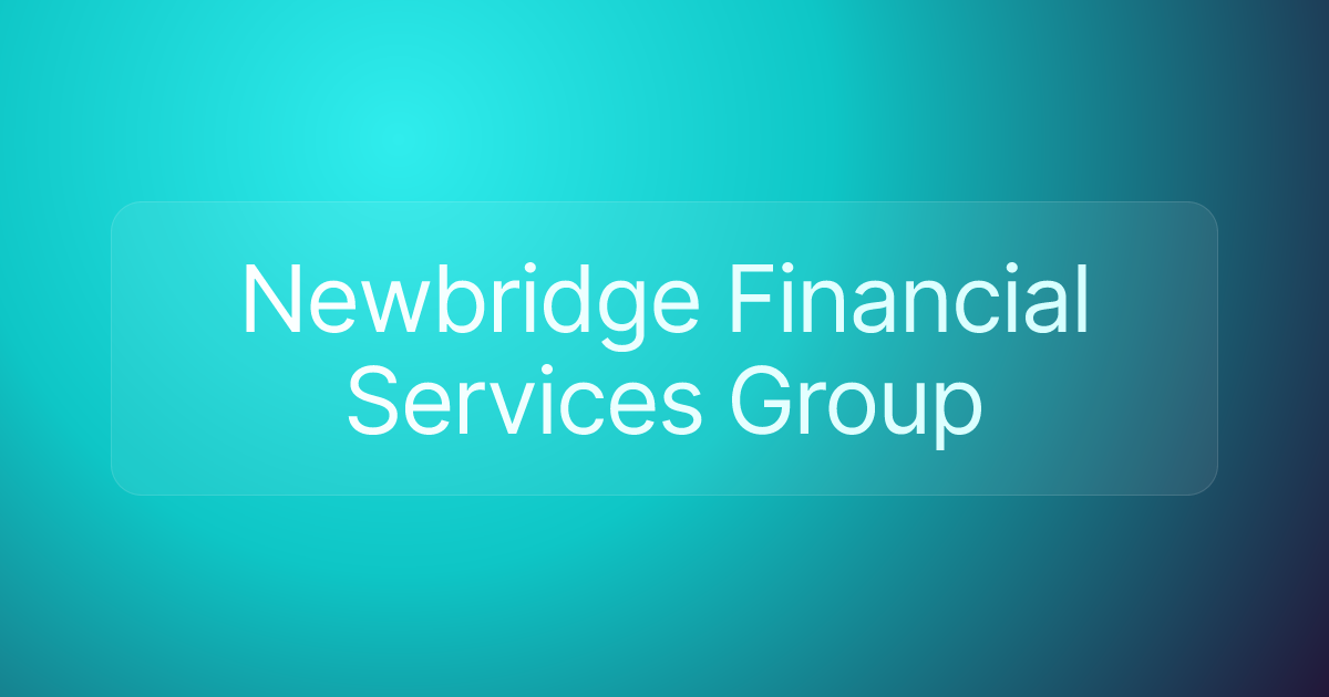 Newbridge Financial Services Group