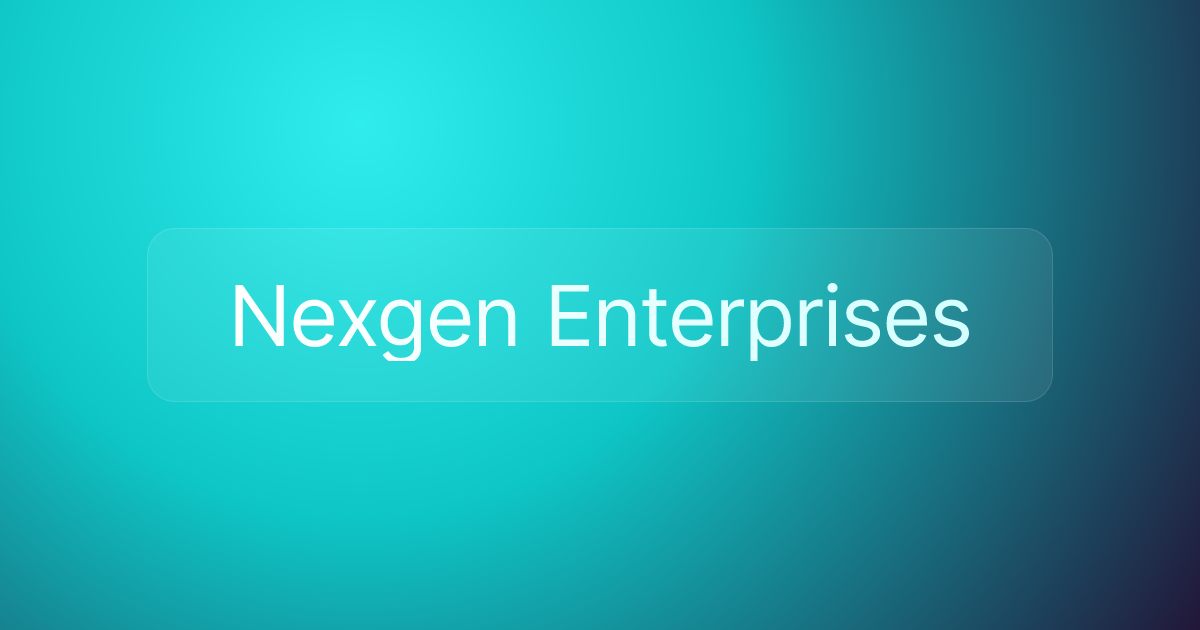 Nexgen Enterprises