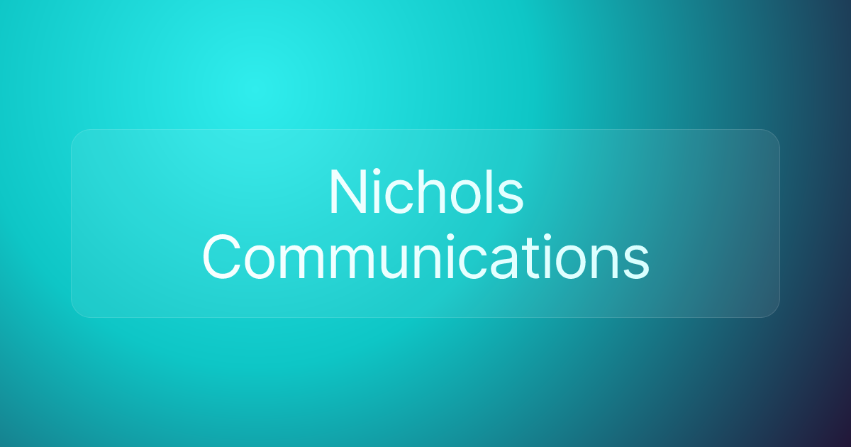 Nichols Communications