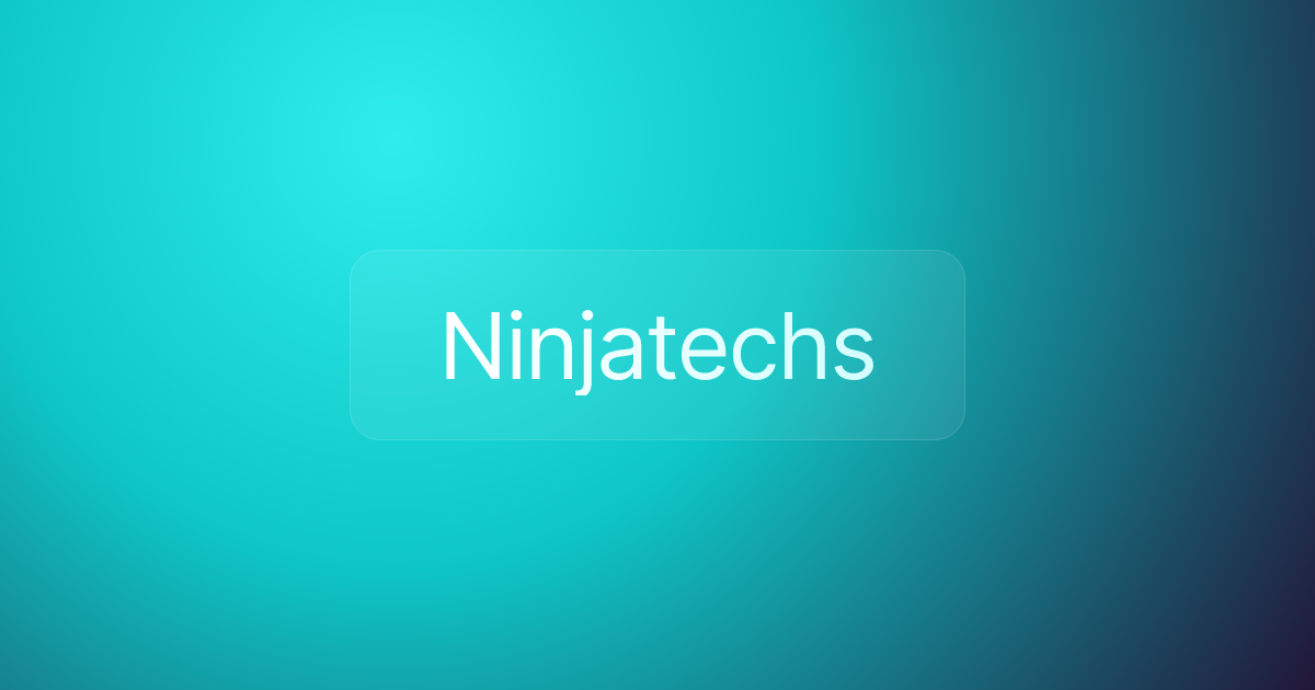 Ninjatechs
