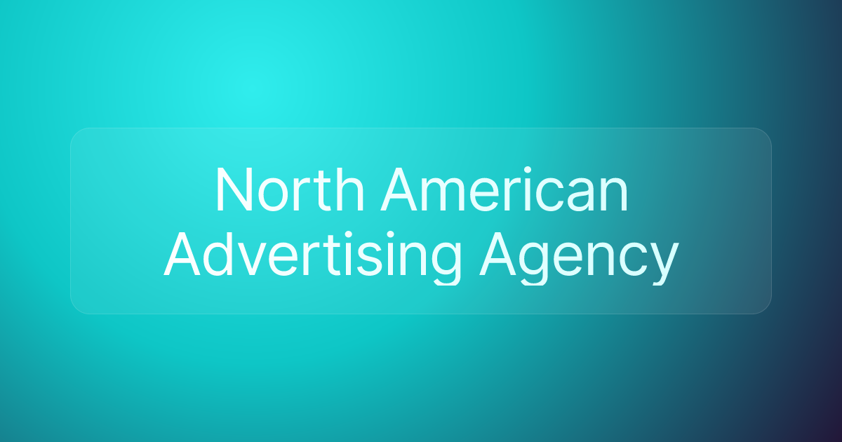 North American Advertising Agency