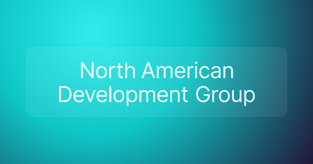 North American Development Group