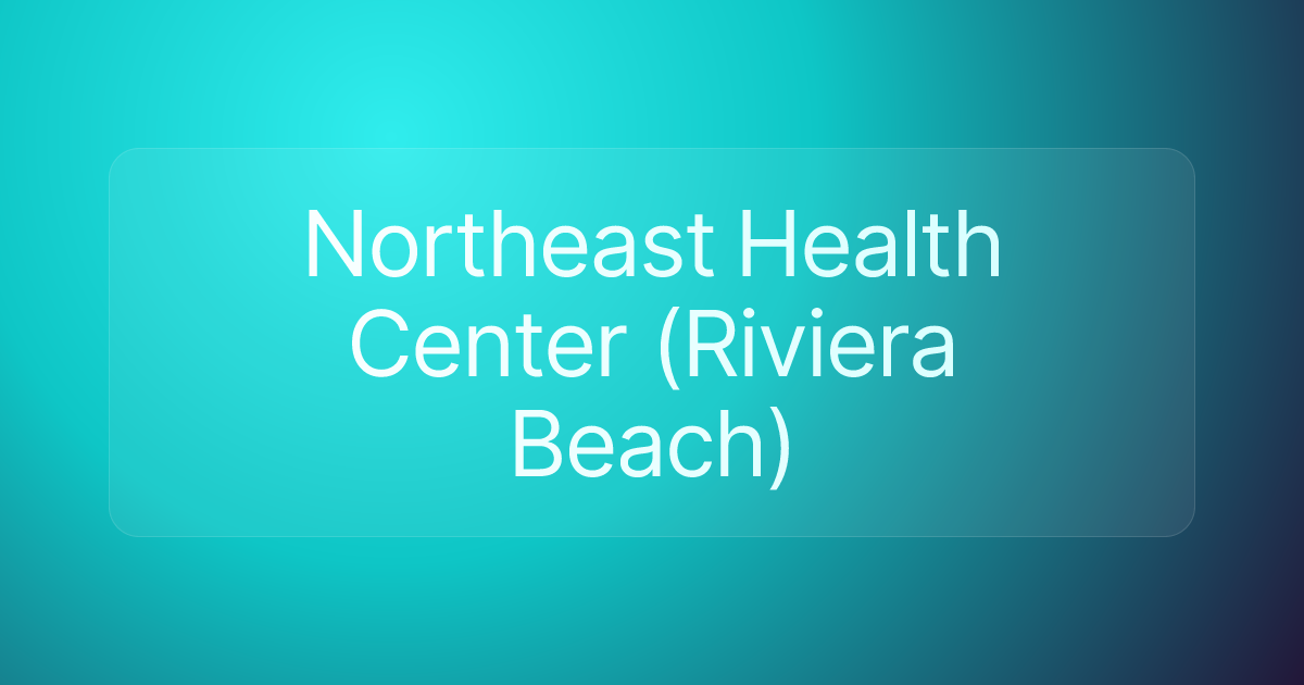 Northeast Health Center (Riviera Beach)