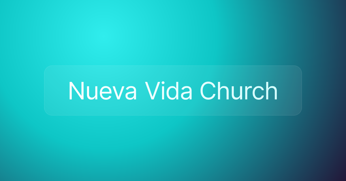 Nueva Vida Church