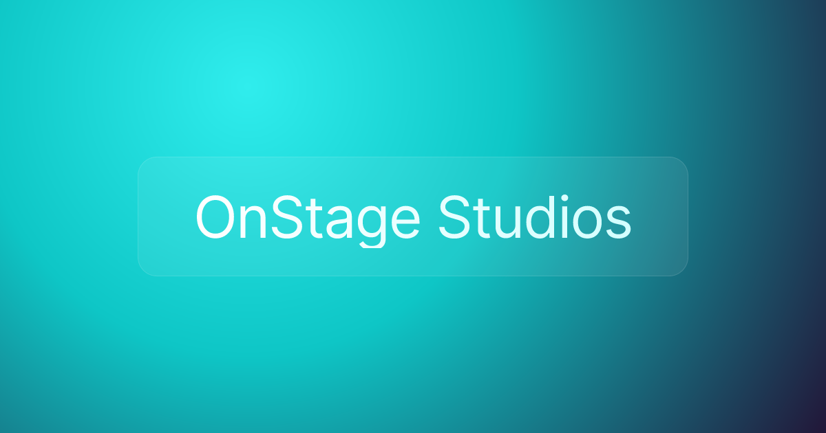 OnStage Studios