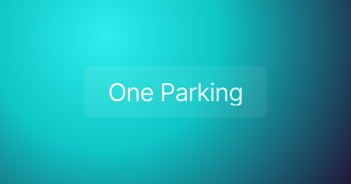 One Parking