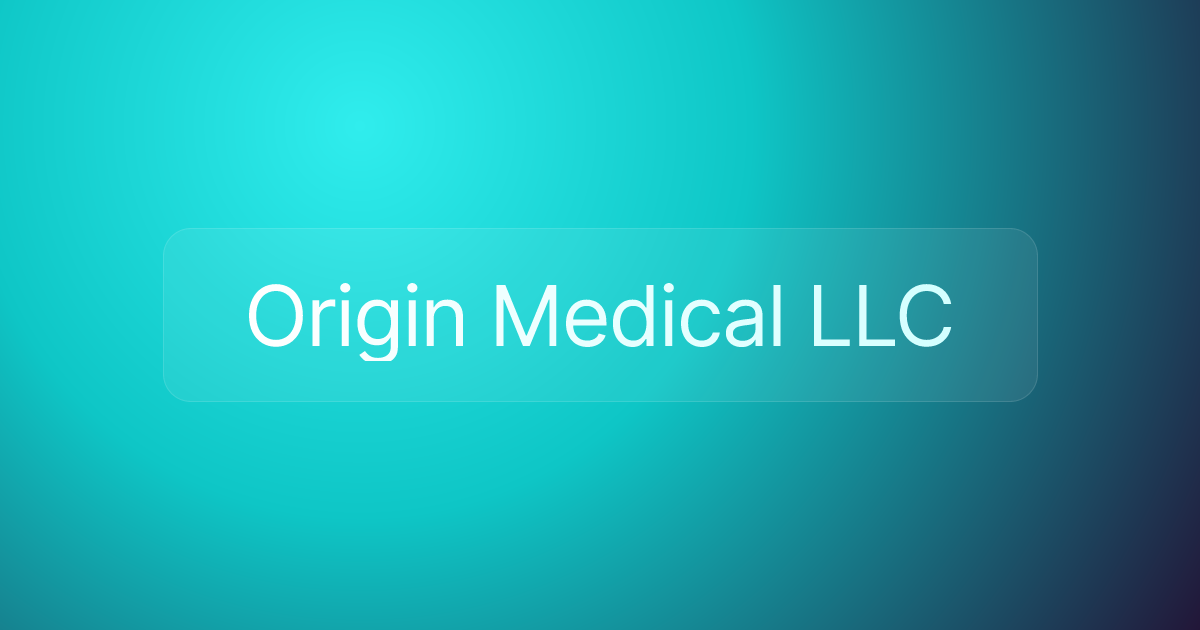 Origin Medical LLC