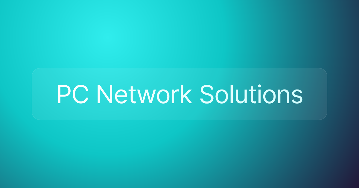 PC Network Solutions