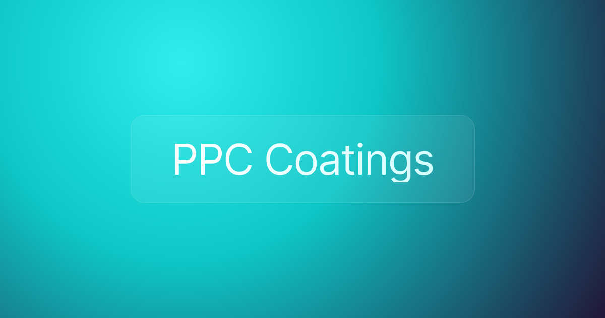 PPC Coatings