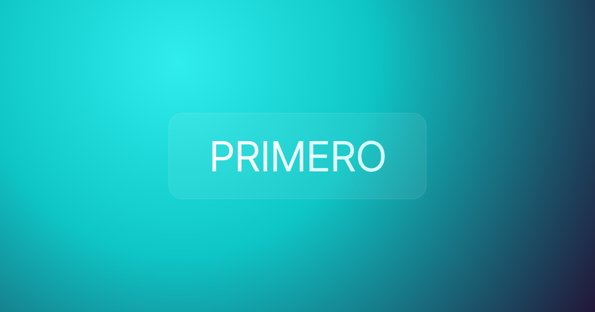 PRIMERO
