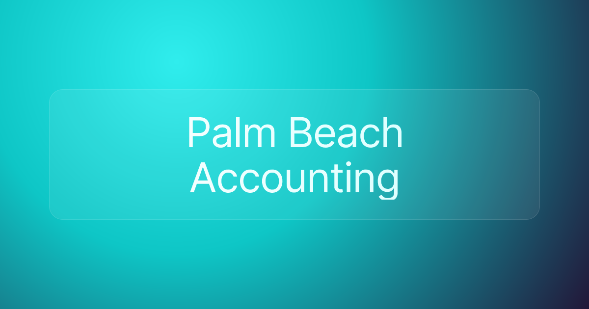 Palm Beach Accounting
